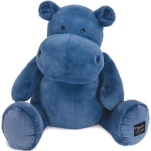 achetez Peluche géante hippopotame Hip'Blue (85 cm) Histoire d'Ours au meilleur prix en promo