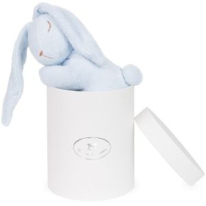 achetez Peluche géante lapin Bubi en bambou bleu (65 cm) Cotton&Sweets au meilleur prix en promo
