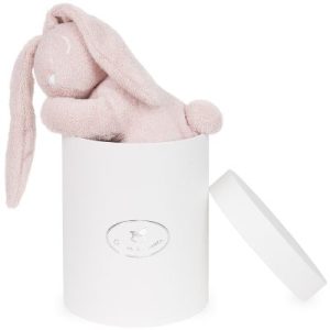 achetez Peluche géante lapin Bubi en bambou rose poudré (65 cm) Cotton&Sweets au meilleur prix en promo