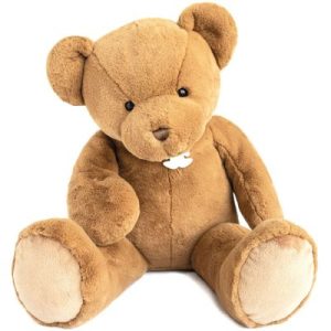 achetez Peluche géante ours Titours marron (100 cm) Histoire d'Ours au meilleur prix en promo