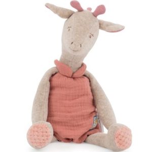 achetez Peluche girafe Bibiscus Sous mon baobab (37 cm) Moulin Roty au meilleur prix en promo