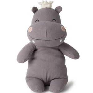 achetez Peluche hippopotame avec couronne (23 cm) Picca Loulou au meilleur prix en promo