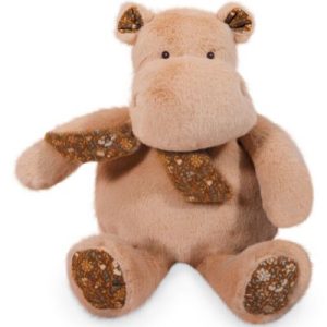 achetez Peluche hippopotame beige Hippo Bandana (22 cm) Histoire d'Ours au meilleur prix en promo