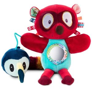 achetez Peluche hochet Georges le lémurien Lilliputiens au meilleur prix en promo