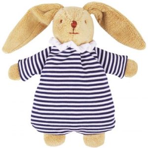 achetez Peluche hochet Lapin nid d'ange marinière (20 cm) Trousselier au meilleur prix en promo
