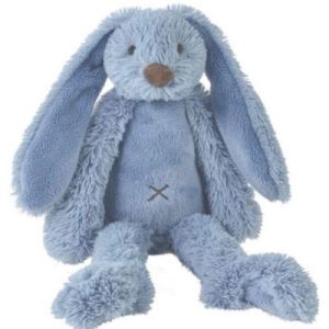 achetez Peluche lapin bleue Richie (38 cm) BAMBAM au meilleur prix en promo