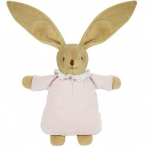 achetez Peluche lapin nid d'ange en lin rose poudré (20 cm) Trousselier au meilleur prix en promo