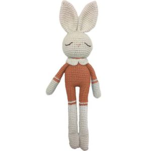 achetez Peluche lapin terracotta (29 cm) Patti Oslo au meilleur prix en promo