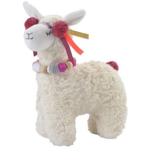 achetez Peluche musicale 2 en 1 Lama rose (24 cm) Kikadu au meilleur prix en promo