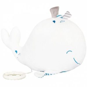 achetez Peluche musicale Blue baleine Sauthon au meilleur prix en promo