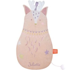 achetez Peluche musicale Dounimaux Daim (personnalisable) L'oiseau bateau au meilleur prix en promo