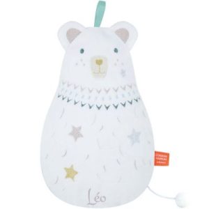 achetez Peluche musicale Dounimaux Ours (personnalisable) L'oiseau bateau au meilleur prix en promo