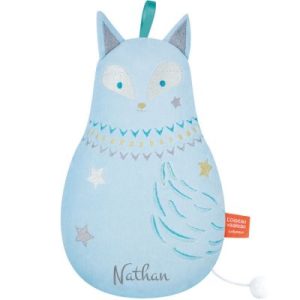 achetez Peluche musicale Dounimaux Renard (personnalisable) L'oiseau bateau au meilleur prix en promo