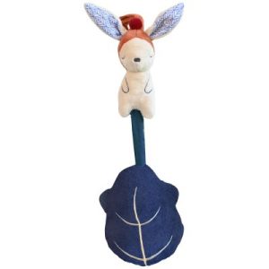achetez Peluche musicale Gabin Lapin (38 cm) Ebulobo au meilleur prix en promo