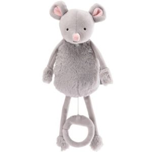 achetez Peluche musicale Les doux Bidous Noémie la souris (28 cm) Pioupiou et Merveilles au meilleur prix en promo