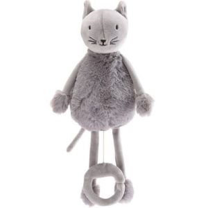 achetez Peluche musicale Les doux Bidous Oscar le chat (28 cm) Pioupiou et Merveilles au meilleur prix en promo