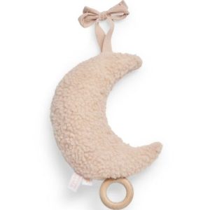 achetez Peluche musicale Moon rose pâle (20 cm) Jollein au meilleur prix en promo