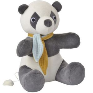 achetez Peluche musicale Panda (22 cm) Kikadu au meilleur prix en promo