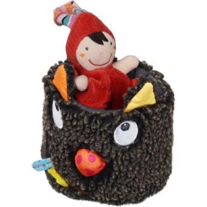 achetez Peluche musicale T'es Fou Louloup chaperon rouge (30 cm) Ebulobo au meilleur prix en promo
