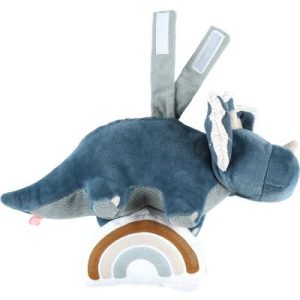 achetez Peluche musicale à suspendre Ops le tricératops TSO (17 cm) Noukie's au meilleur prix en promo