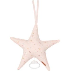 achetez Peluche musicale à suspendre étoile Little pink flowers Little Dutch au meilleur prix en promo