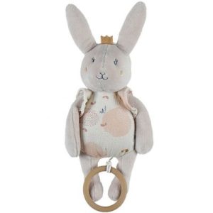 achetez Peluche musicale à suspendre lapin Lina & Joy (23 cm) Noukie's au meilleur prix en promo