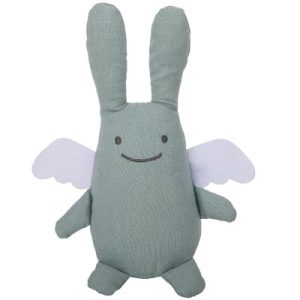 achetez Peluche musicale ange lapin céladon (24 cm) Trousselier au meilleur prix en promo