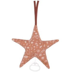 achetez Peluche musicale étoile à suspendre Wild Flowers rouille Little Dutch au meilleur prix en promo