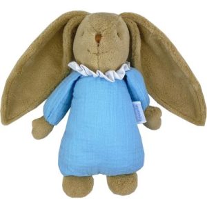 achetez Peluche musicale lapin nid d'ange bleu ciel (25 cm) Trousselier au meilleur prix en promo