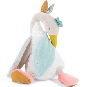 achetez Peluche musicale oie Le voyage d'Olga (30 cm) Moulin Roty au meilleur prix en promo