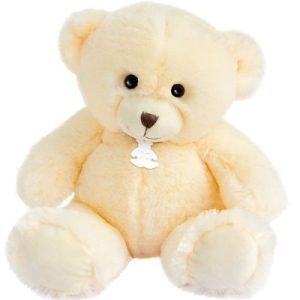 achetez Peluche ours Bellydou écru (30 cm) Histoire d'Ours au meilleur prix en promo