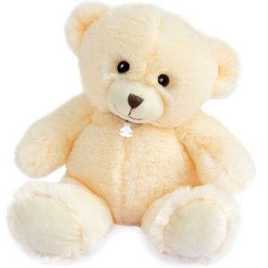 achetez Peluche ours Bellydou écru (40 cm) Histoire d'Ours au meilleur prix en promo