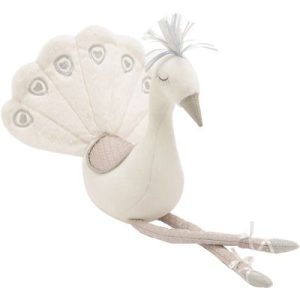 achetez Peluche paon blanc (43 cm) Amadeus Les Petits au meilleur prix en promo
