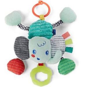 achetez Peluche vibrante éléphant (18 cm) Infantino au meilleur prix en promo