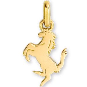 achetez Pendentif Cheval (or jaune 375°) Lucas Lucor au meilleur prix en promo