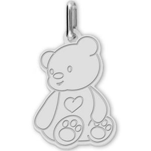 achetez Pendentif Ourson (or blanc 375°) Lucas Lucor au meilleur prix en promo