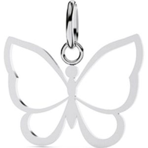 achetez Pendentif Papillon ajouré (or blanc 375°) Lucas Lucor au meilleur prix en promo