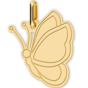 achetez Pendentif Papillon (or jaune 375°) Lucas Lucor au meilleur prix en promo
