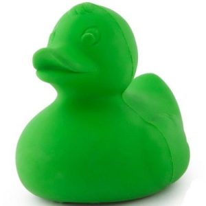 achetez Petit canard latex d'hévéa vert Oli & Carol au meilleur prix en promo