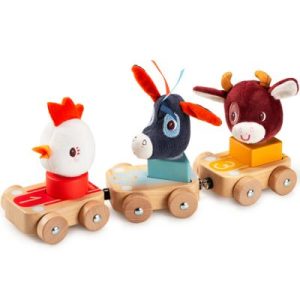 achetez Petit train aimanté Ferme Lilliputiens au meilleur prix en promo