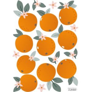 achetez Planche de stickers A3 Oranges Lilipinso au meilleur prix en promo