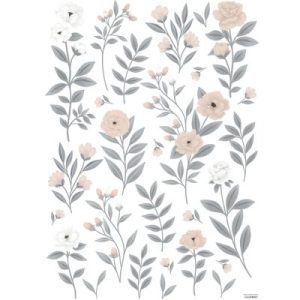 achetez Planche de stickers Grandes fleurs Grace Lilipinso au meilleur prix en promo