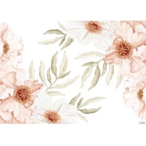 achetez Planche de stickers L Big Poppy Blossoms (64 x 90 cm) Lilipinso au meilleur prix en promo