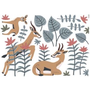 achetez Planche de stickers Les gazelles Tanzania Lilipinso au meilleur prix en promo