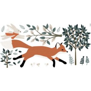achetez Planche de stickers M Fox en forêt Lilipinso au meilleur prix en promo