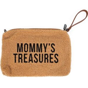 achetez Pochette Mommy Clutch Teddy beige Childhome au meilleur prix en promo