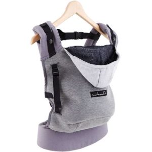 achetez Porte bébé HoodieCarrier gris flanelle Je Porte Mon Bébé / Love Radius au meilleur prix en promo