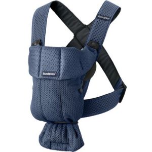 achetez Porte bébé Mini tissu Mesh 3D bleu marine BabyBjörn au meilleur prix en promo