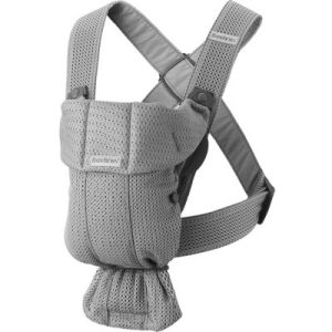 achetez Porte bébé Mini tissu Mesh 3D gris BabyBjörn au meilleur prix en promo