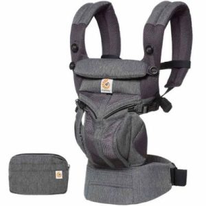 achetez Porte bébé Omni 360 Cool Air Mesh gris chiné Ergobaby au meilleur prix en promo